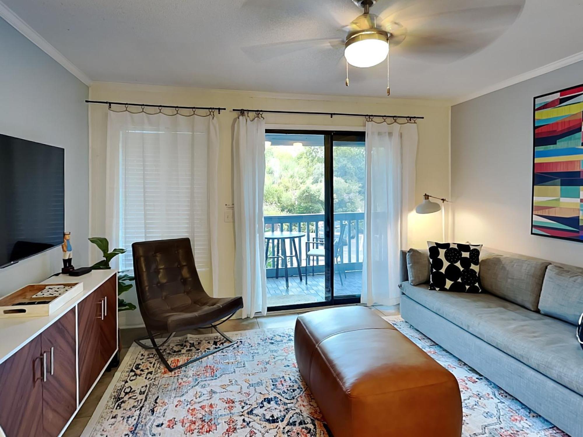 Beach Racquet A133 Apartment Tybee Island Bagian luar foto